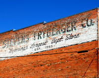 Old Stevens Fryberger Sign